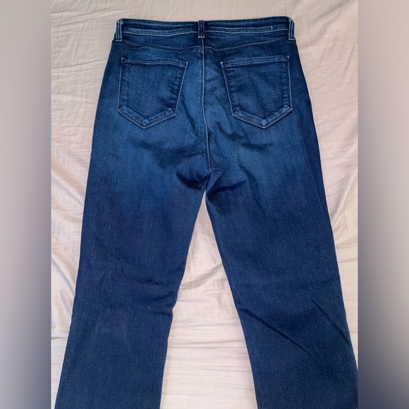 L’AGENCE Oriana High Rise Midnight Dark Wash Jeans Size 30 - Picture 6 of 11